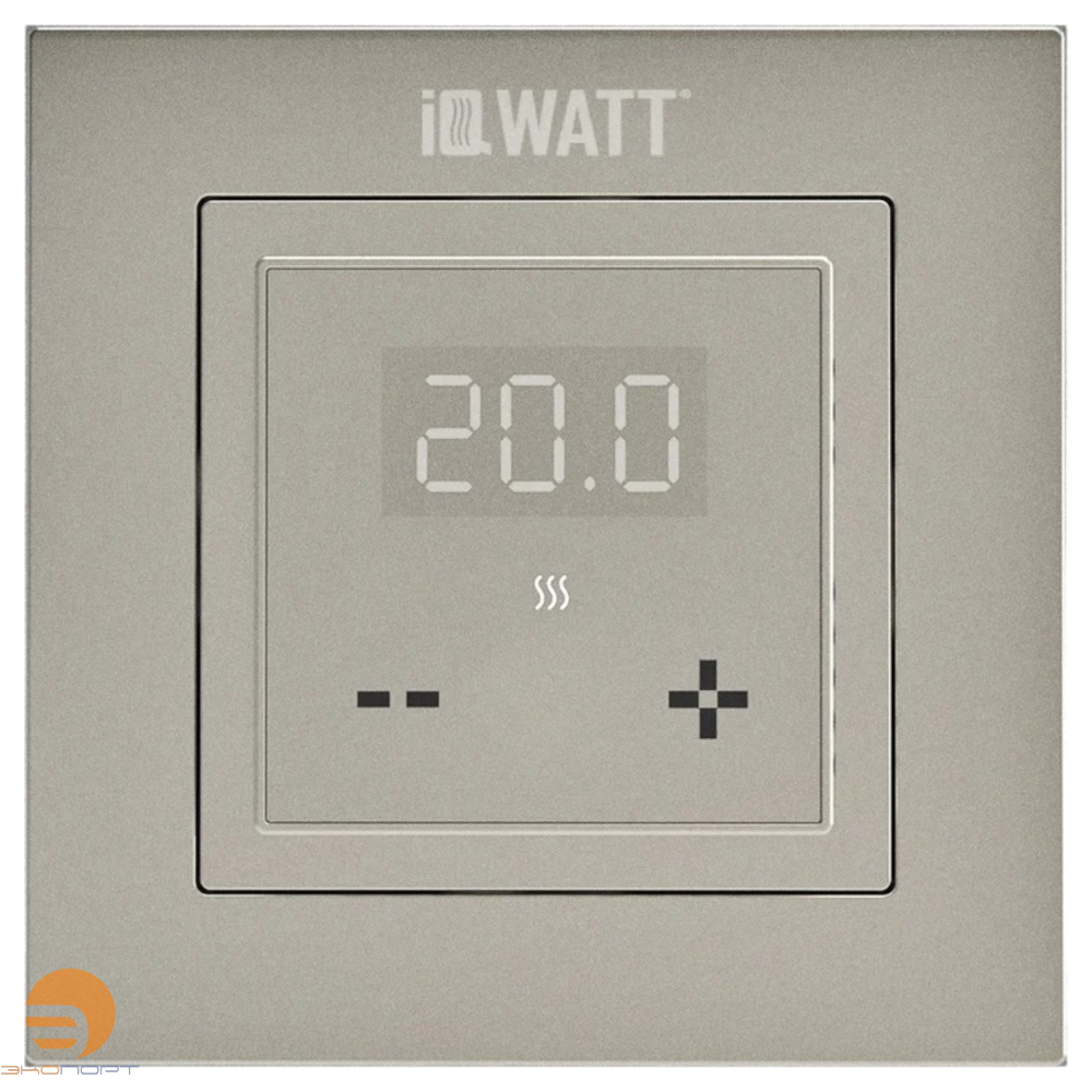 Терморегулятор IQ Thermostat D электронный, шампань