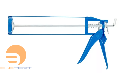 Пистолет для герметика скелетный, гладкий шестигранный шток, 6,8мм 888 КРЕПЕЖ