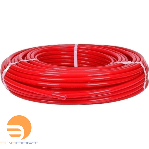 Труба 16x2.0 PE-Xa красная (бухта 500м) ROMMER