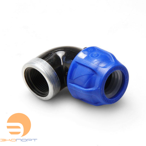 Отвод ВР 32х3/4" усиленный оцинк. кольцом POELSAN