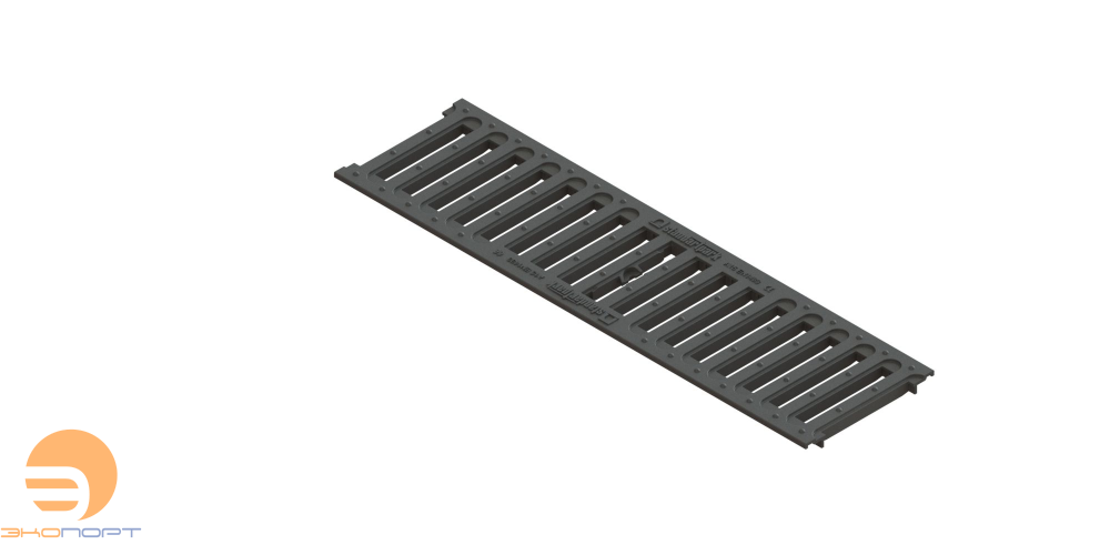 Решетка PolyMax Basic PB 10.14.50-ПП щел. кл.А пластиковая