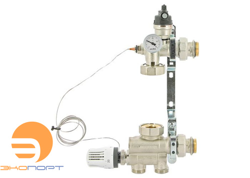 Насосно-смесительная группа Uni-Fitt 1" без насоса, 12,5 кВт.