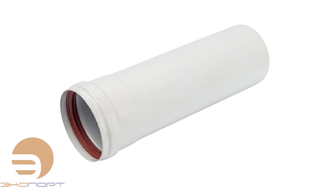 Труба Ду 80 мм, L=1000 мм, полипропилен, Gekon