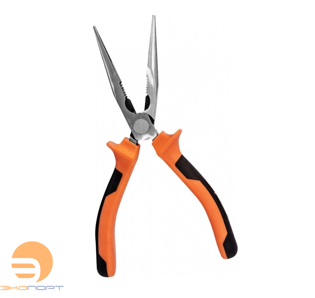 Длинногубцы 200мм, кобальт-вольфрамовая сталь, хромированное покрытие "888" КРЕПЕЖ