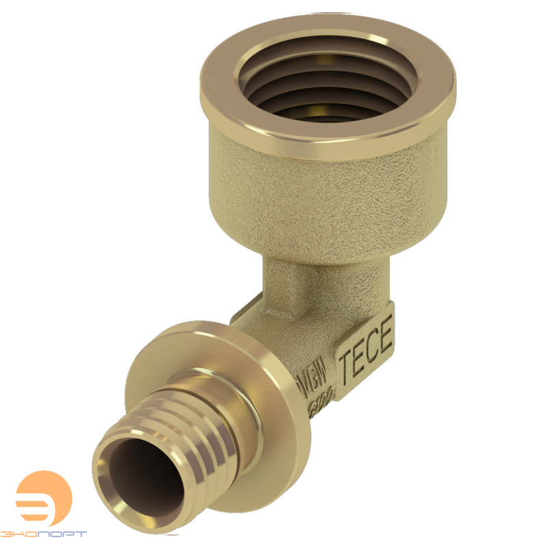 Уголок с ВР  32 х 1"  латунь TECE