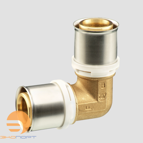 Угольник 90* 20х20 латунь alpex-duo XS Frankische