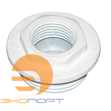 Переходник RS 3/4" белый правый (с прокладкой O-ring) SIRA