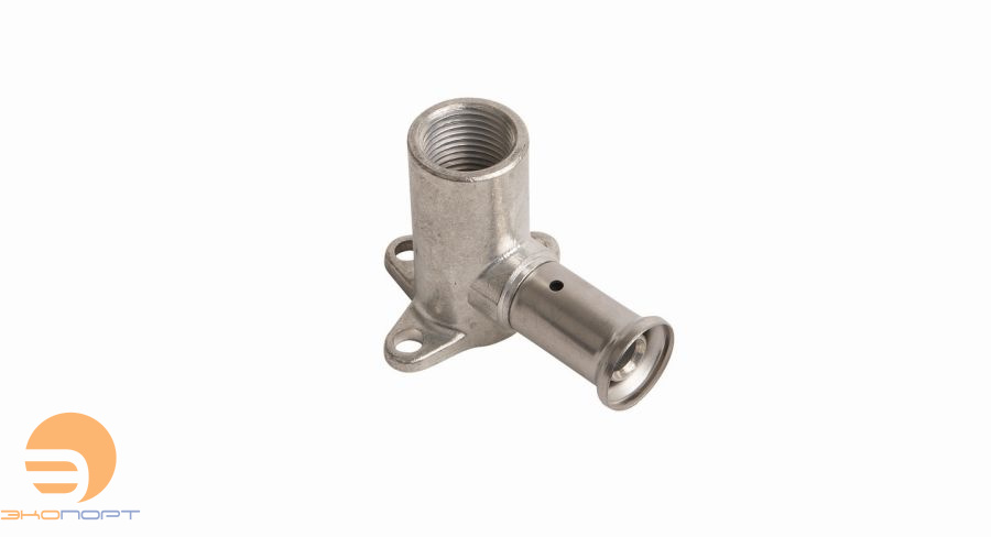 Водорозетка двойная 16х1/2 ВР, латунь пресс HENCO