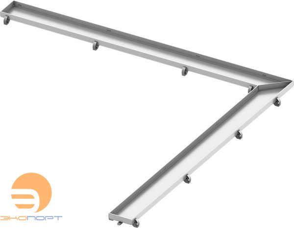 Основа для плитки "plate" для дренажного канала углового 900*900 TECE