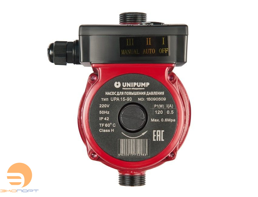 Насос компактный повысительный UPA15-90 160, UNIPUMP