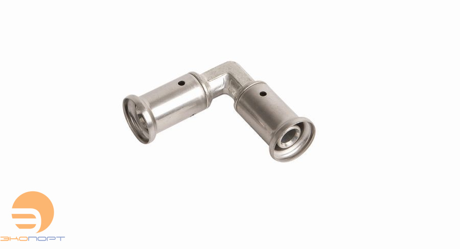 Угольник 20-90 латунь, пресс HENCO