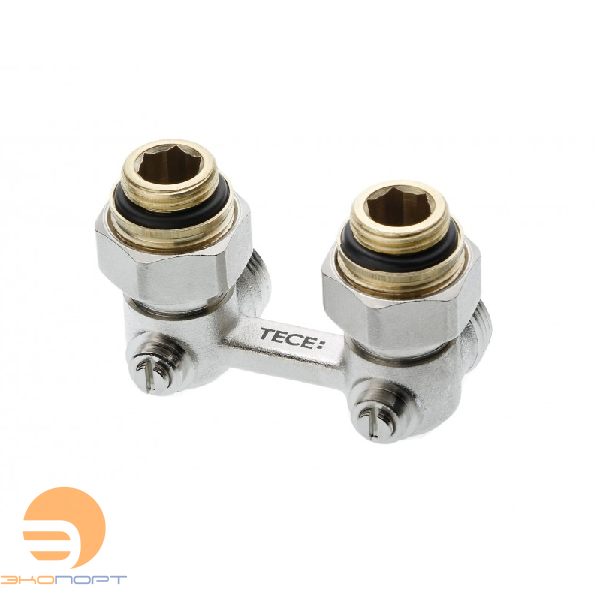 Узел нижний присоединительный для радиатора угловой 3/4х1/2 Ek TECE