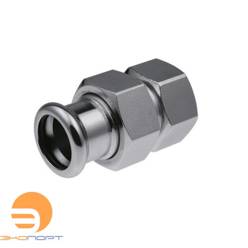 Соединитель разъемный 18*R1/2 ВР press KAN-Therm Steel