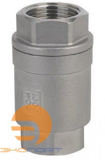 Клапан обратный D12-H12W-1000-032, Ду32, Ру40, р/р, пружинный, материал корпуса - нерж. сталь CF8M, Тмах.=200оС