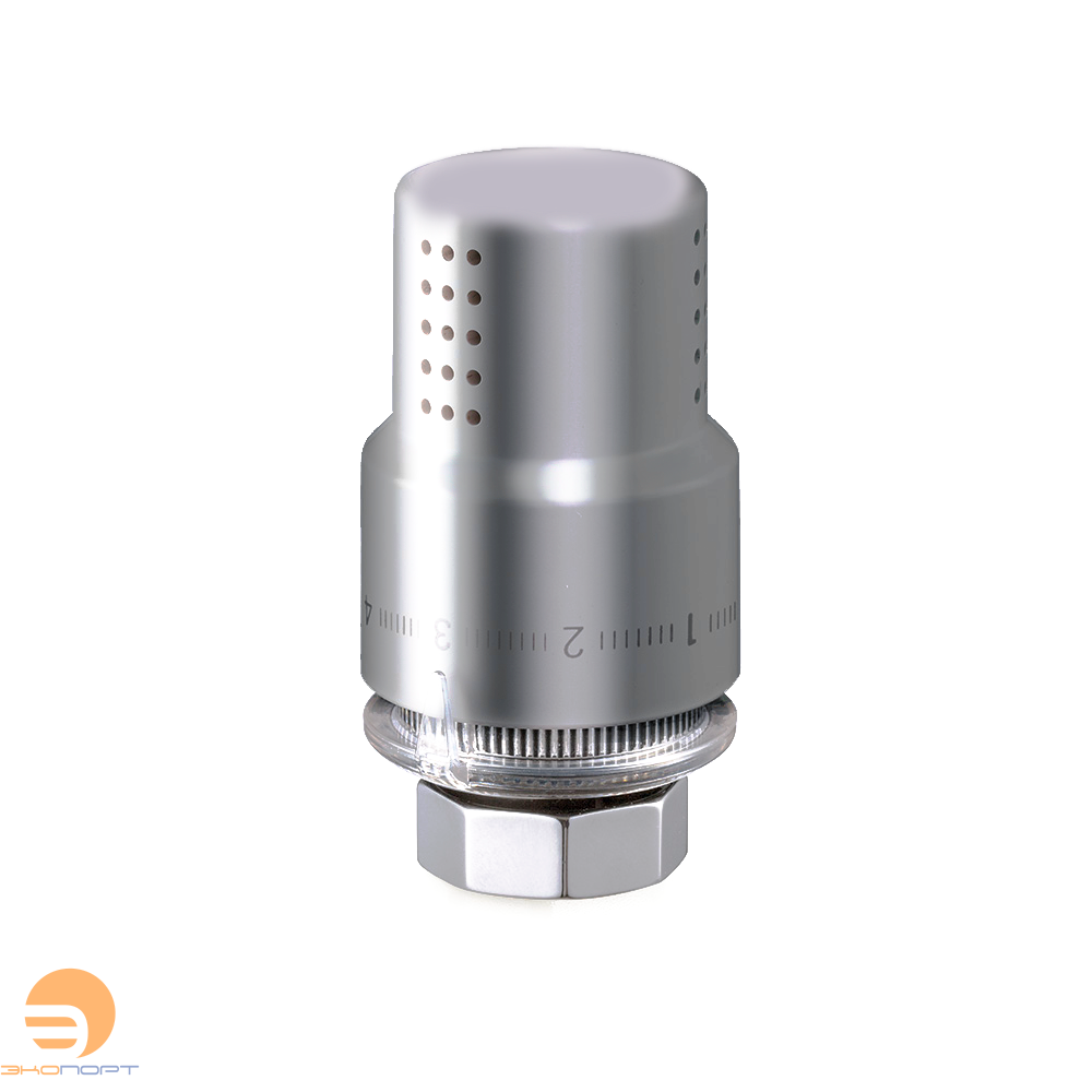 Термостатическая головка "ARIA" М30х1,5  цвет Хром SR, Rubinetterie