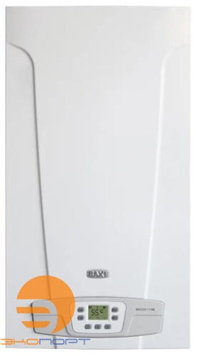 Котел настенный газовый BAXI ECO-4s 24 двухконт., дымоход DN120