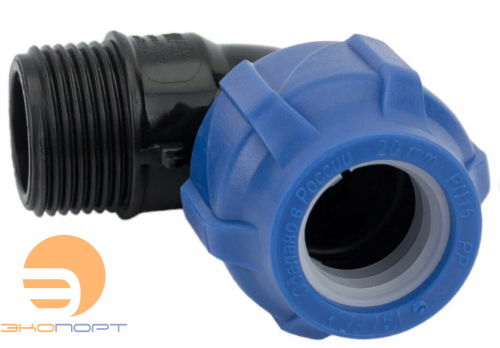 Отвод НР 20х3/4" VALFEX ПНД