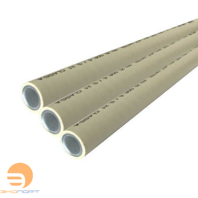 Труба PN 25 20 AL-Super PPRC серый KALDE