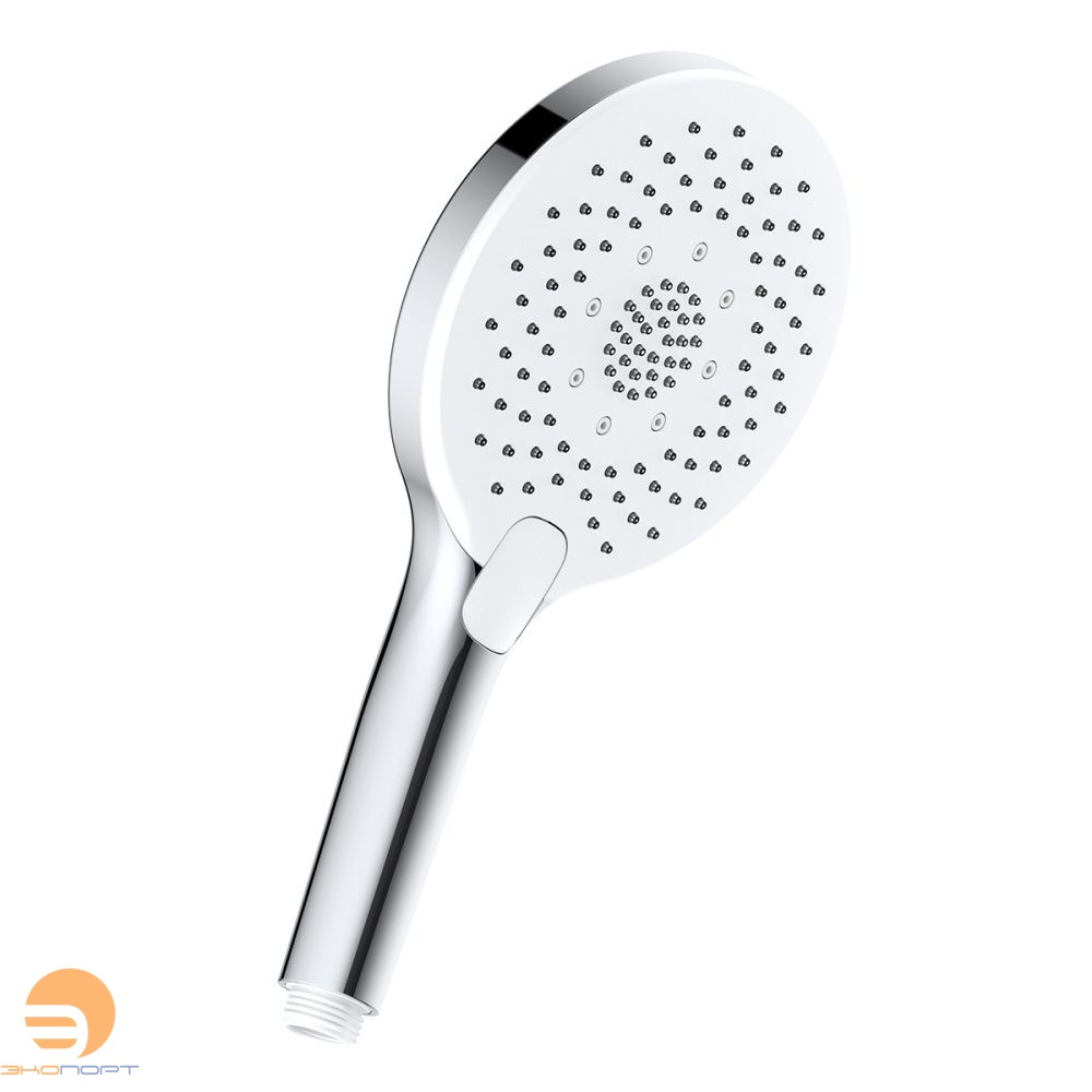 Лейка душевая 3-функц., 140*256 мм, круглая, хром, блистер, LEMARK