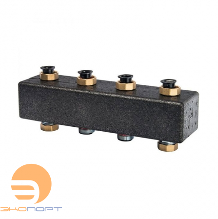 Распределительный коллектор до 3 отопительных контуров (3 м3/ч) + креп. Meibes