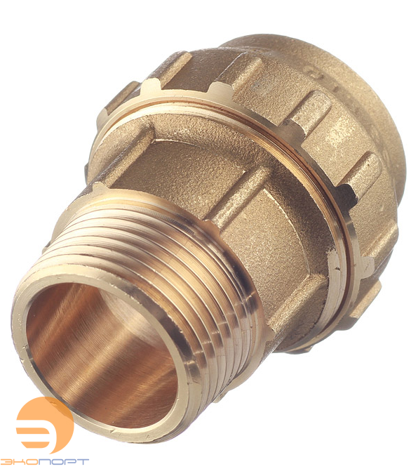 Муфта НР 25х3/4" для ПЭ (латунь) (TIEMME)