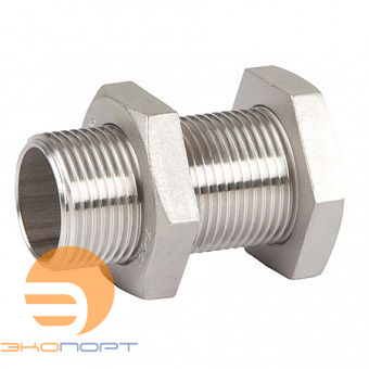 Соединитель стеновой DN 1", PN20, нерж. сталь AISI316