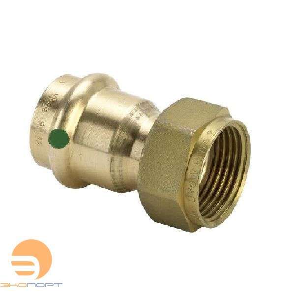 Переход с накидной гайкой ВР 22 х 3/4 press SC-Contur Viega