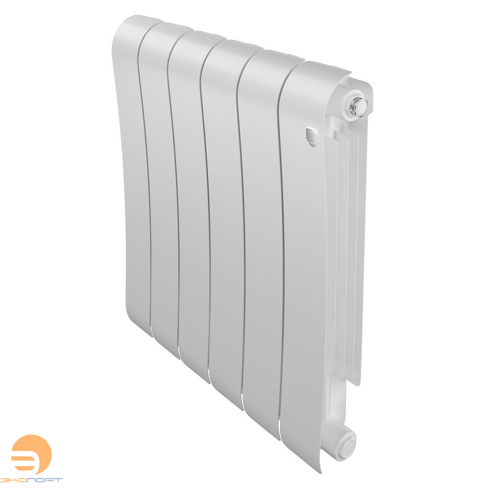 Радиатор биметаллический Infinity Bianco Traffico 500/87   6 секции (белый) Royal Thermo