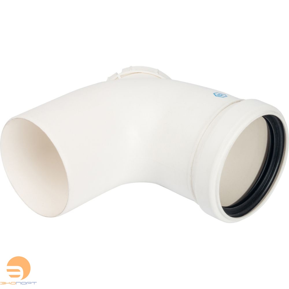 Угол конденсац. 87° DN80 м/п KRATS (пластик)