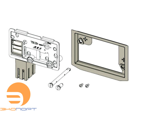 Крышка бачка с контейнером для гигиенических таблеток, TECE