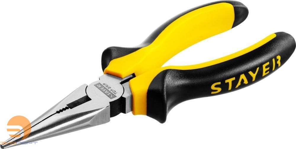 Тонкогубцы 160 мм STAYER TOPGrip