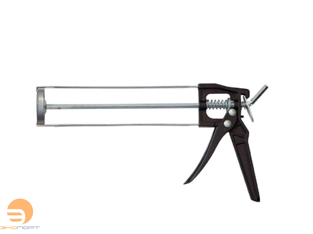 Пистолет для герметика скелетный, гладкий шестигранный шток, Caulcer "Blast" КРЕПЕЖ