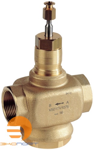 Клапан 2-х ходовой линейный Ду25, Ру16, Kvs10, Honeywell