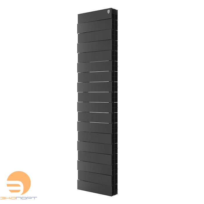 Радиатор биметаллический PianoForte TOWER 300 18 секц. Noir Sable Royal Thermo