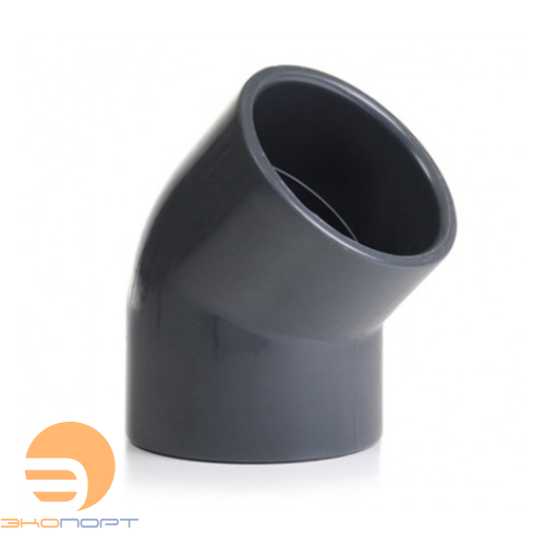 Угольник 45 PVC-U D225