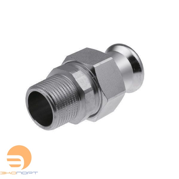 Соединитель разъемный 22*R3/4 НР press KAN-Therm Steel