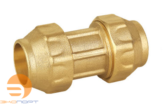 Муфта 25mm ART. 020 для ПЭ (латунь)