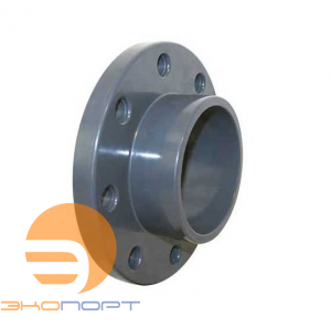 Фланец с адаптором, неразъемный (90) PVC-U