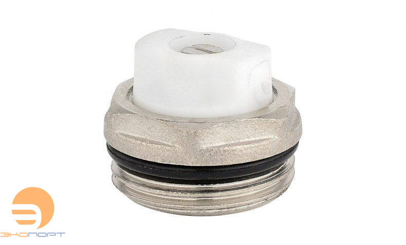 Кран маевского 1/2" CR RAL 9016