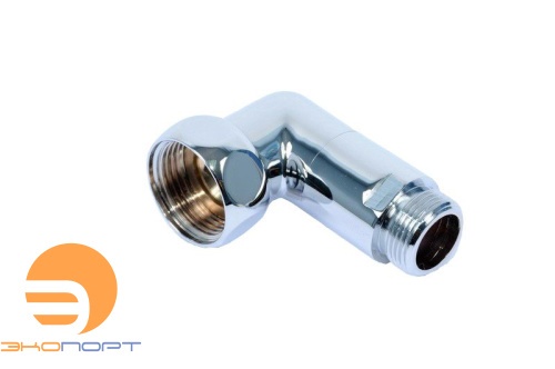 Сгон угловой (американка) для полотенцесушителей 1 х 1 ВН ХРОМ SMART/SG