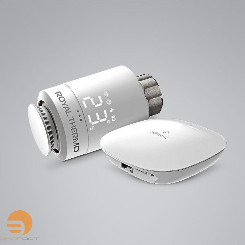 Набор для дистанционного управления радиатором белый Royal Thermo