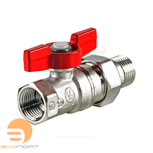Кран шаровой с американкой 1/2" Giacomini