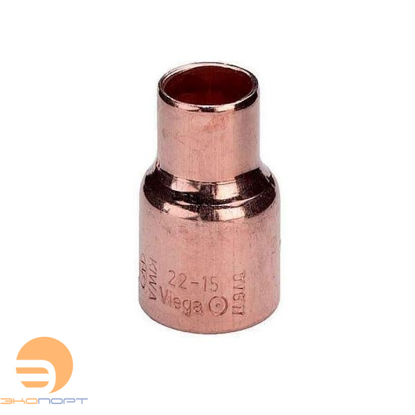 Муфта медная двухраструбная 28 х 22 [95240] Viega