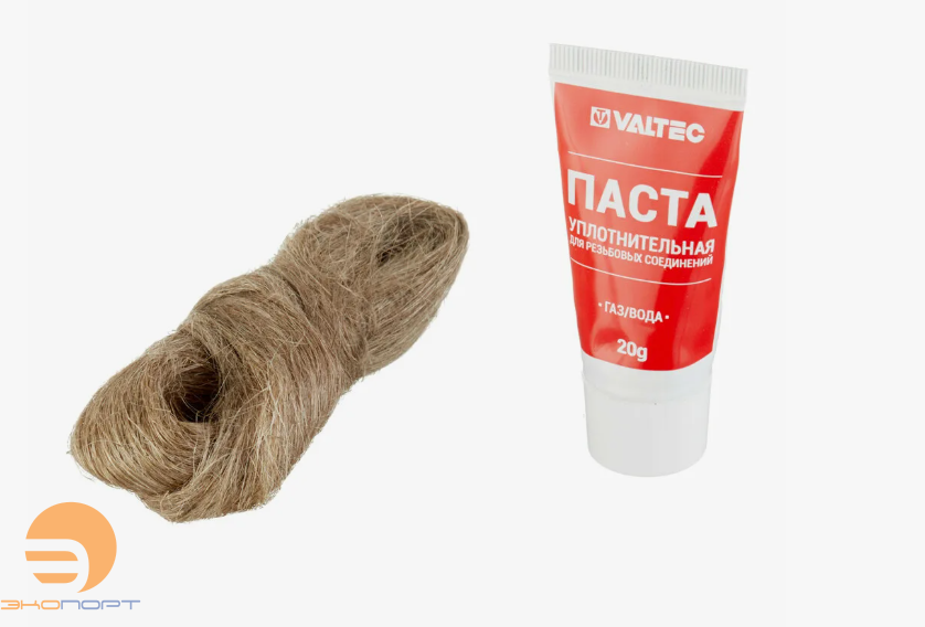 Комплект монтажный VALTEC №1 (паста 20г + лен)