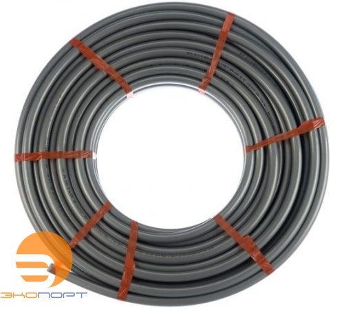 Труба PE-Xa 25x3.5  серая STOUT (отрезок 20м)