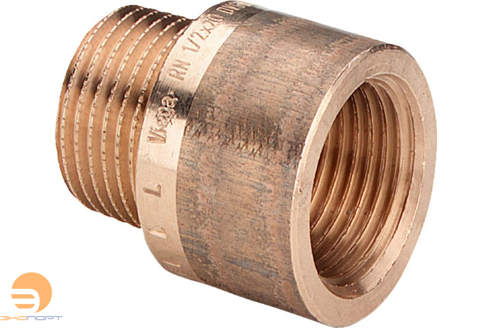 Удлинитель НВ 40мм х1/2" бронза модель 3525  VIEGA