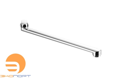 Излив плоский для универсального смесителя в сборе, длина 350мм, Lemark