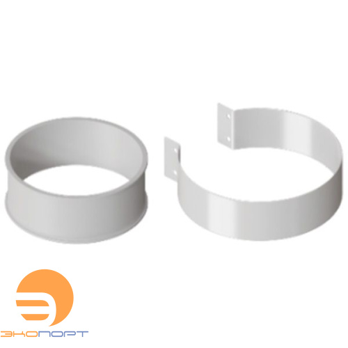 Хомут резиновый гнутый D100 Rommer