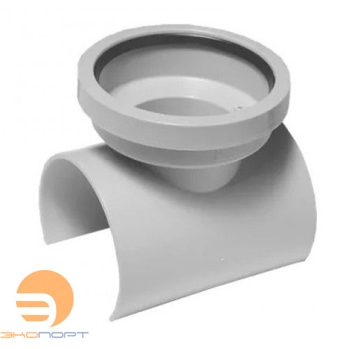 Переход с Ду110 на Ду 110 (раструбное соединение), серый McAlpine