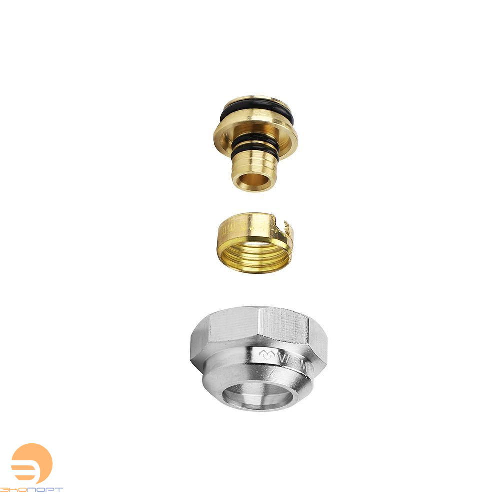 Соединение резьбозажим. 20х2.8 (резьба 3/4") для PEX Varmega